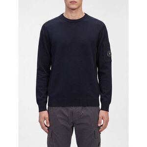 C.P. Company Men C.P. Company Wool-Blend Crewneck Jumper With Ribbed Trims